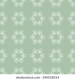 Seamless background with ornament. Vector illustration. Wallpaper pattern