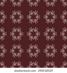 Seamless background with ornament. Vector illustration. Wallpaper pattern