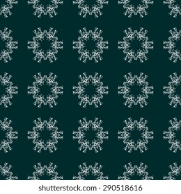 Seamless background with ornament. Vector illustration. Wallpaper pattern