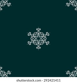 Seamless background with ornament. Vector illustration. Wallpaper pattern