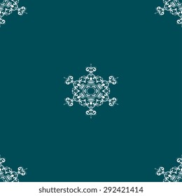 Seamless background with ornament. Vector illustration. Wallpaper pattern