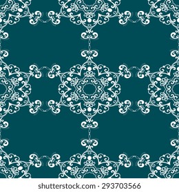 Seamless background with ornament. Vector illustration. Wallpaper pattern