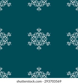 Seamless background with ornament. Vector illustration. Wallpaper pattern