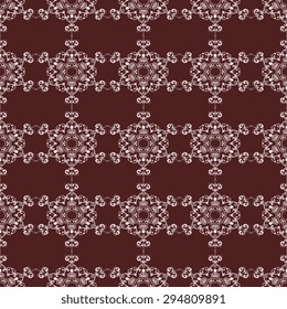 Seamless background with ornament. Vector illustration. Wallpaper pattern