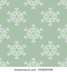 Seamless background with ornament. Vector illustration. Wallpaper pattern