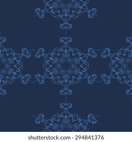 Seamless background with ornament. Vector illustration. Wallpaper pattern