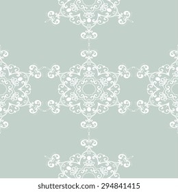 Seamless background with ornament. Vector illustration. Wallpaper pattern