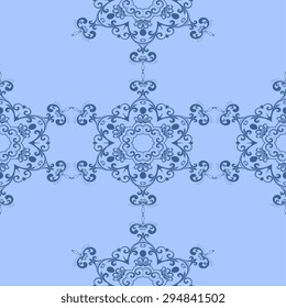 Seamless background with ornament. Vector illustration. Wallpaper pattern