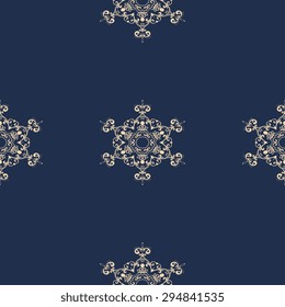 Seamless background with ornament. Vector illustration. Wallpaper pattern