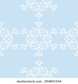 Seamless background with ornament. Vector illustration. Wallpaper pattern