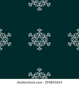 Seamless background with ornament. Vector illustration. Wallpaper pattern