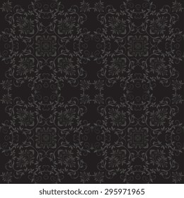Seamless background with ornament. Vector illustration. Wallpaper pattern