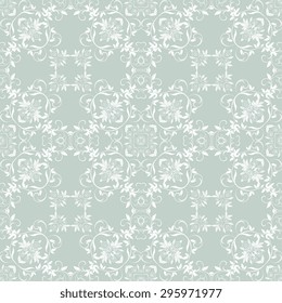 Seamless background with ornament. Vector illustration. Wallpaper pattern