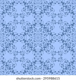 Seamless background with ornament. Vector illustration. Wallpaper pattern