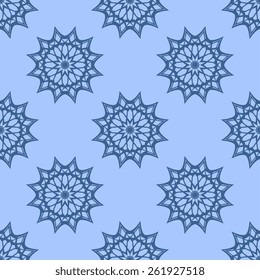 A seamless background with ornament. Wallpaper pattern
