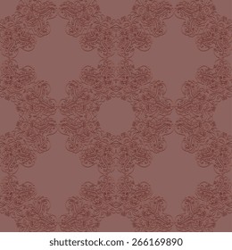 Seamless background with ornament. Wallpaper pattern. EPS 10