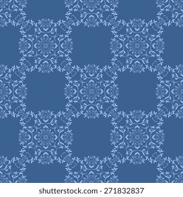 A seamless background with ornament. Wallpaper pattern