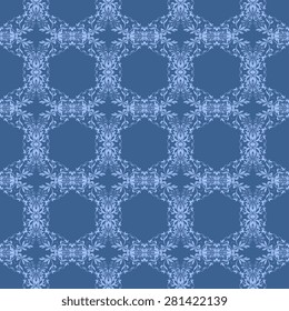 Seamless background with ornament. Wallpaper pattern. Vector illustration
