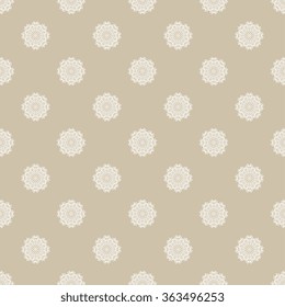 Seamless background with ornament. Wallpaper pattern