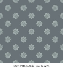 Seamless background with ornament. Wallpaper pattern