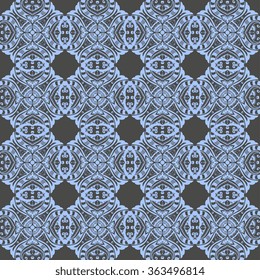 Seamless background with ornament. Wallpaper pattern