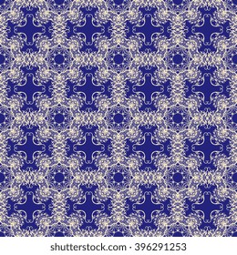 Seamless background with ornament. Wallpaper pattern