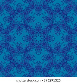 Seamless background with ornament. Wallpaper pattern