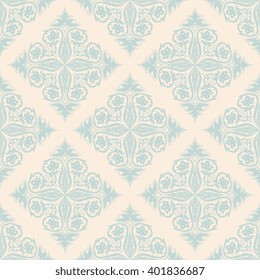 Seamless background with ornament. Wallpaper pattern