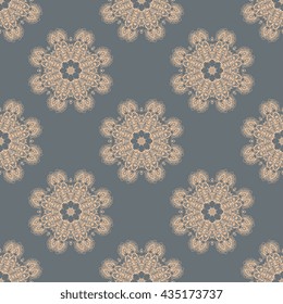 Seamless background with ornament. Wallpaper pattern