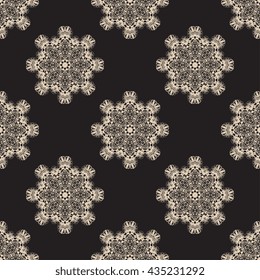 Seamless background with ornament. Wallpaper pattern