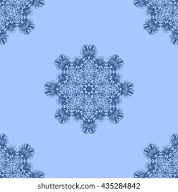 Seamless background with ornament. Wallpaper pattern
