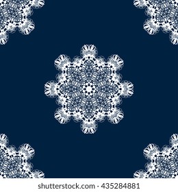 Seamless background with ornament. Wallpaper pattern