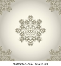 Seamless background with ornament. Wallpaper pattern