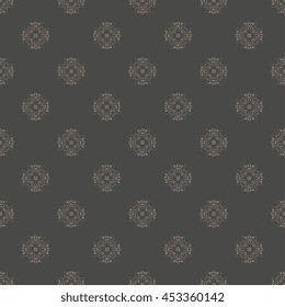 Seamless background with ornament. Wallpaper pattern