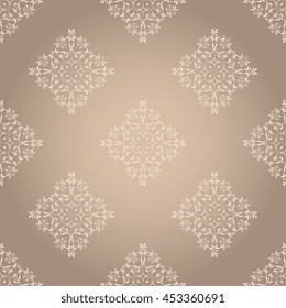 Seamless background with ornament. Wallpaper pattern