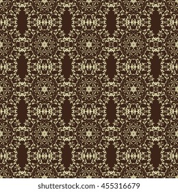 Seamless background with ornament. Wallpaper pattern
