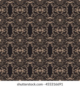 Seamless background with ornament. Wallpaper pattern