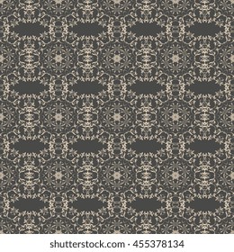 Seamless background with ornament. Wallpaper pattern