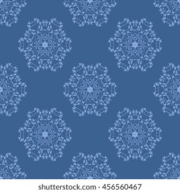 Seamless background with ornament. Wallpaper pattern