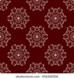 Seamless background with ornament. Wallpaper pattern