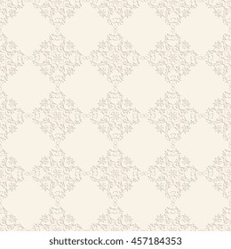 Seamless background with ornament. Wallpaper pattern