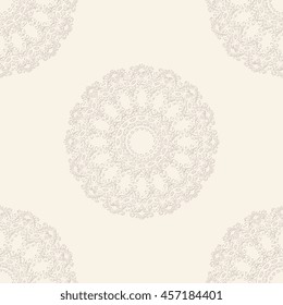 Seamless background with ornament. Wallpaper pattern