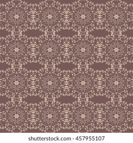 Seamless background with ornament. Wallpaper pattern