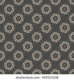 Seamless background with ornament. Wallpaper pattern