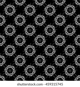 Seamless background with ornament. Wallpaper pattern