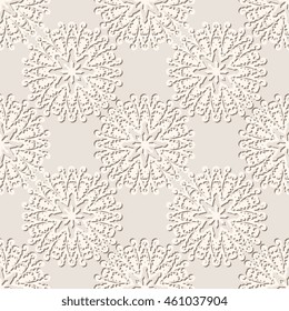 Seamless background with ornament. Wallpaper pattern