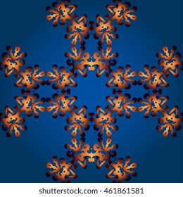 Seamless background with ornament. Wallpaper pattern