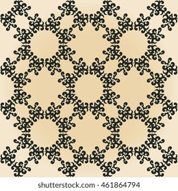 Seamless background with ornament. Wallpaper pattern