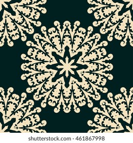 Seamless background with ornament. Wallpaper pattern