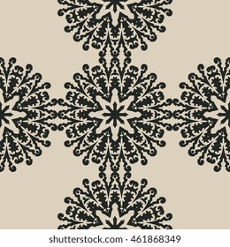 Seamless background with ornament. Wallpaper pattern